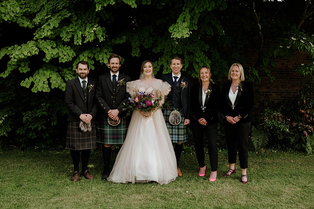 Perthshire Barn Wedding Nicola Stewart Photography Groomsmaids Suits