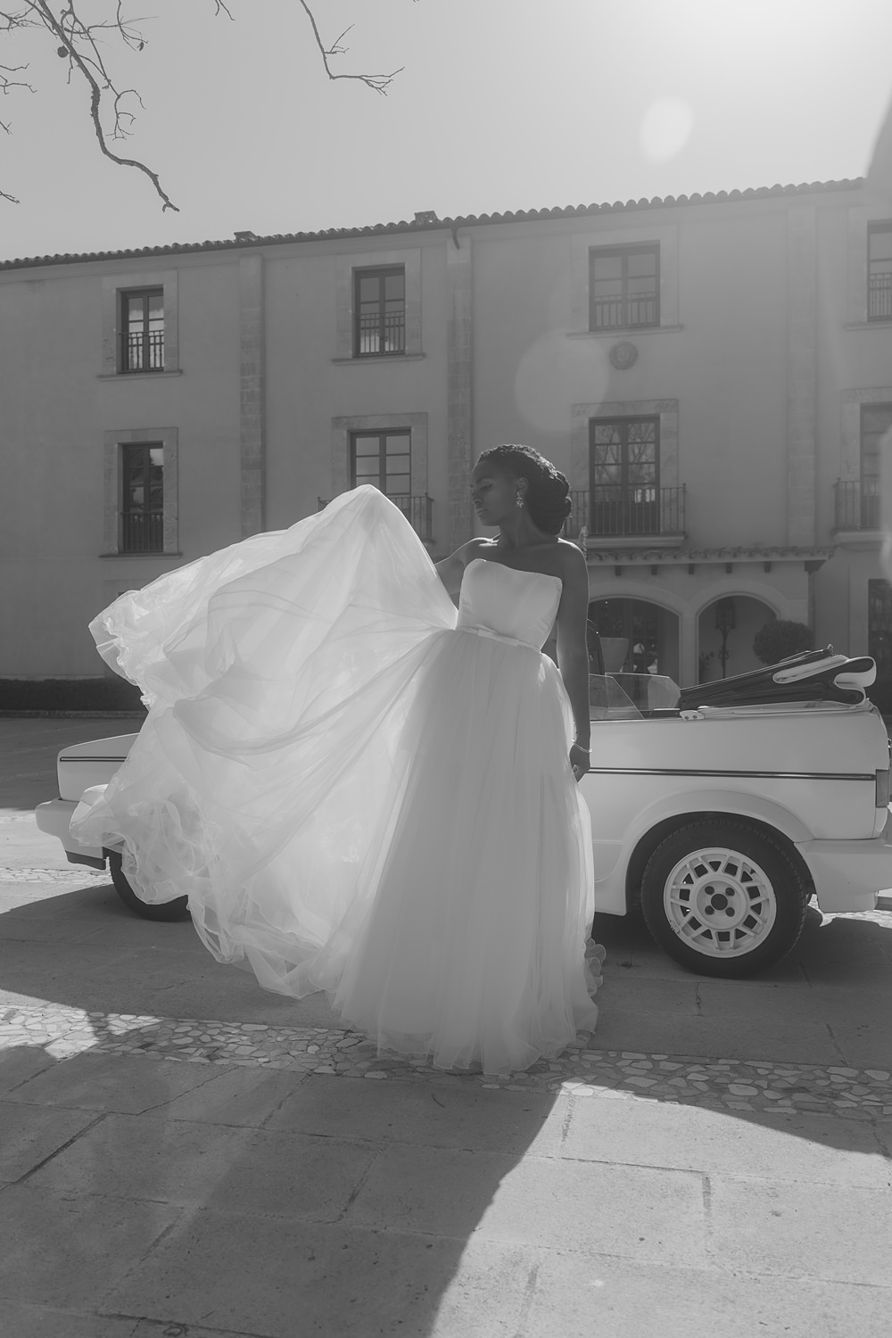 Son Julia Country House Wedding Wedding Adrian Restuccia Simple Dress Gown Bride
