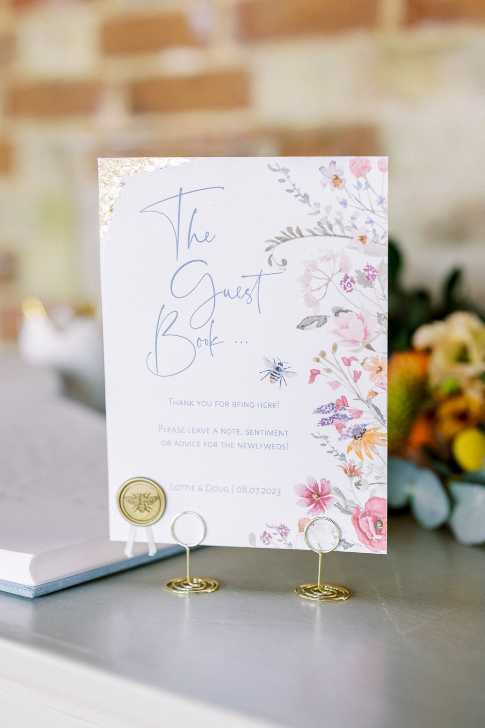 South Stoke Barn Wedding Gemma Vaughan Photography Floral Stationery Guest Book Sign
