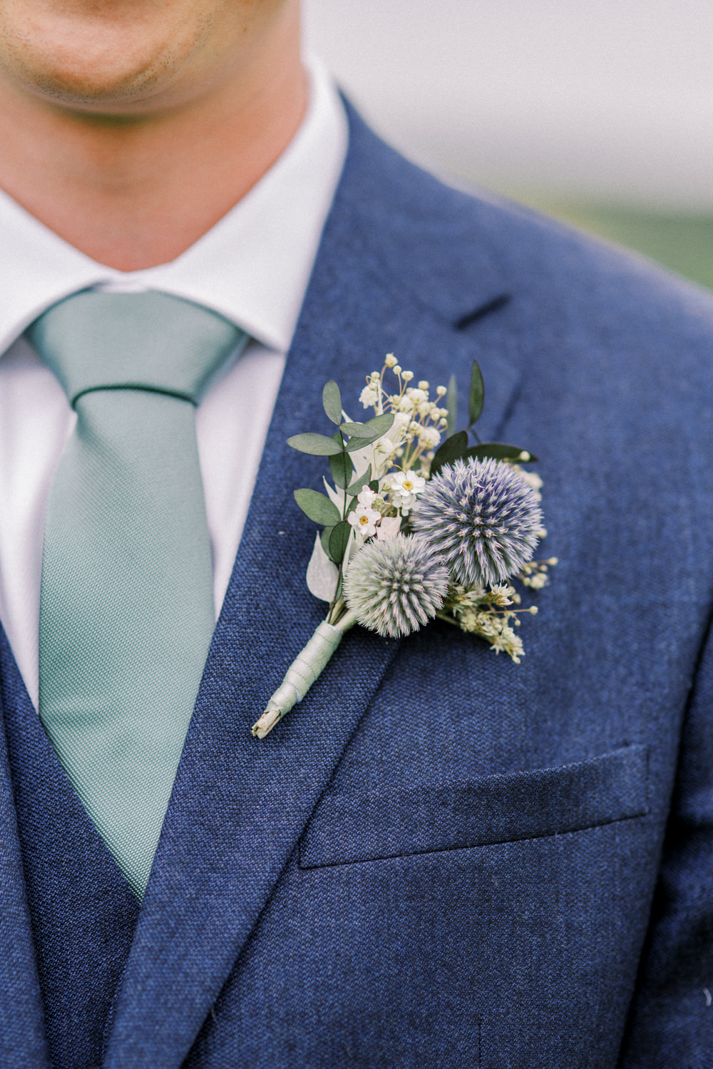 South Stoke Barn Wedding Gemma Vaughan Photography Groom Buttonhole Flowers