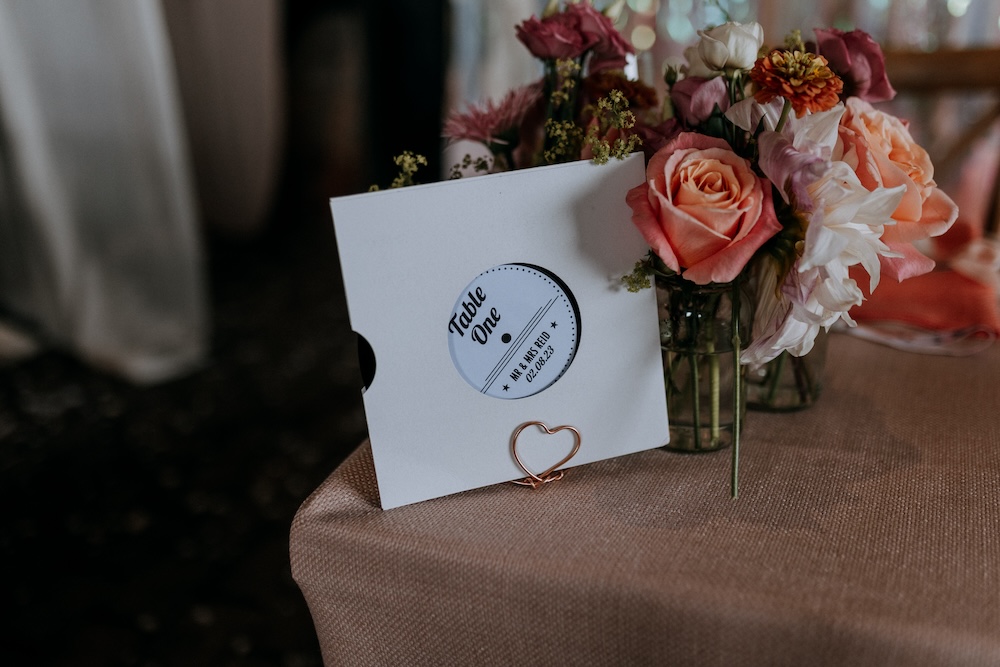 Elmley Nature Reserve Wedding Chris Blackledge Photography Personalised Vinyl Record