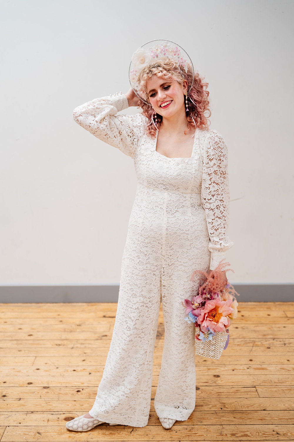 Lea Rowing Club Wedding Marianne Chua Photography Bride Lace Jumpsuit