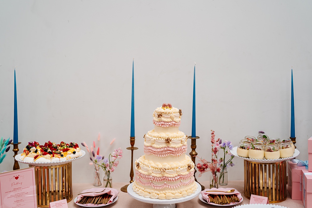Lea Rowing Club Wedding Marianne Chua Photography Cakes Desserts Table