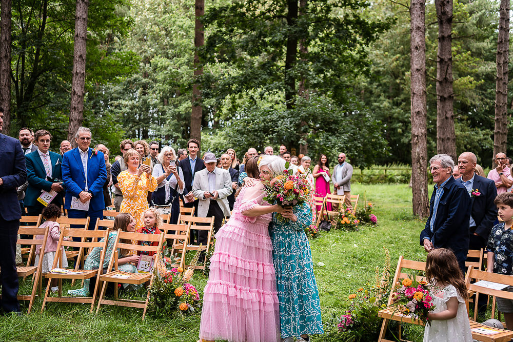 Pink Orange Disco Wedding Lisa and Neil Wedding Photography