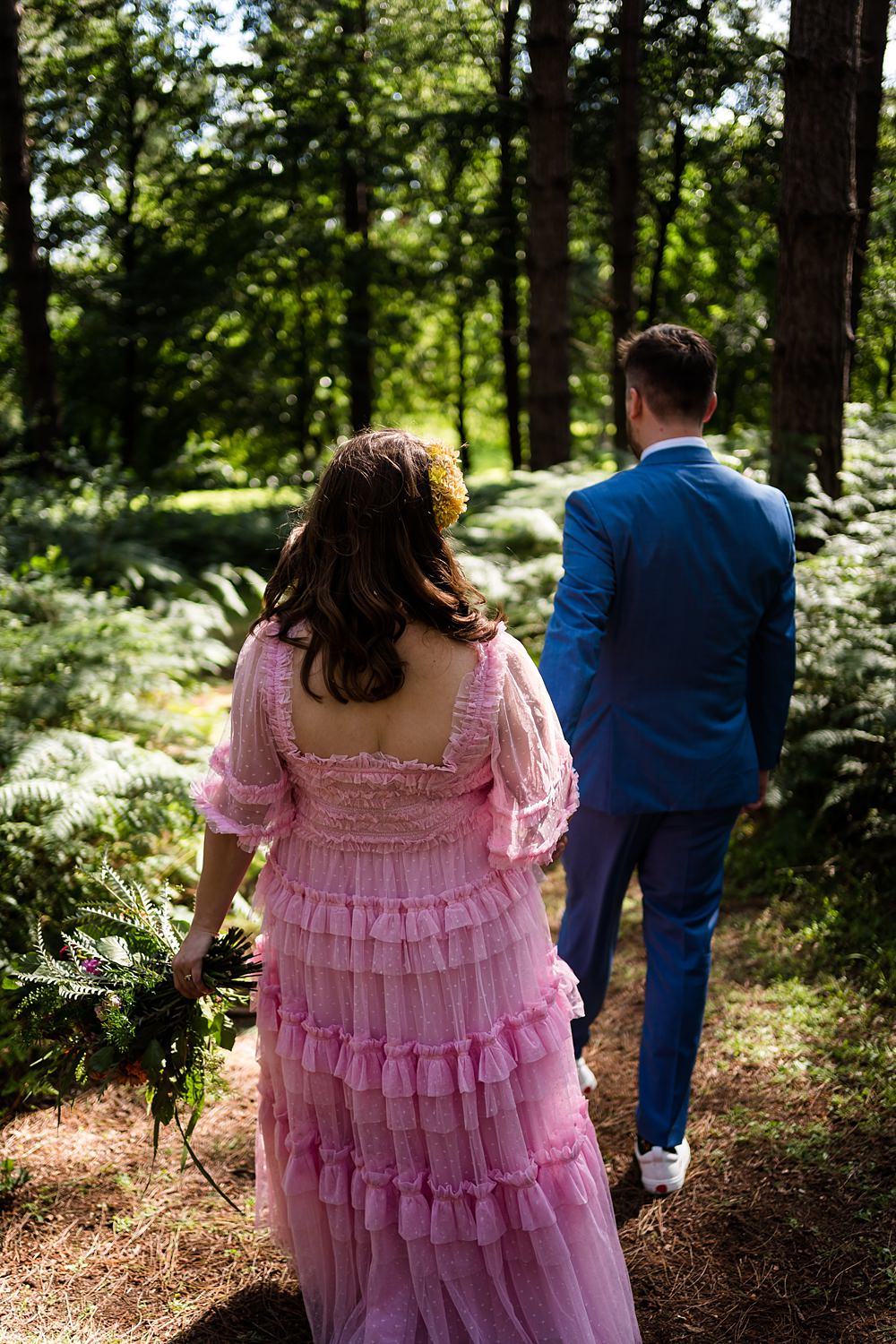 Pink Orange Disco Wedding Lisa and Neil Wedding Photography