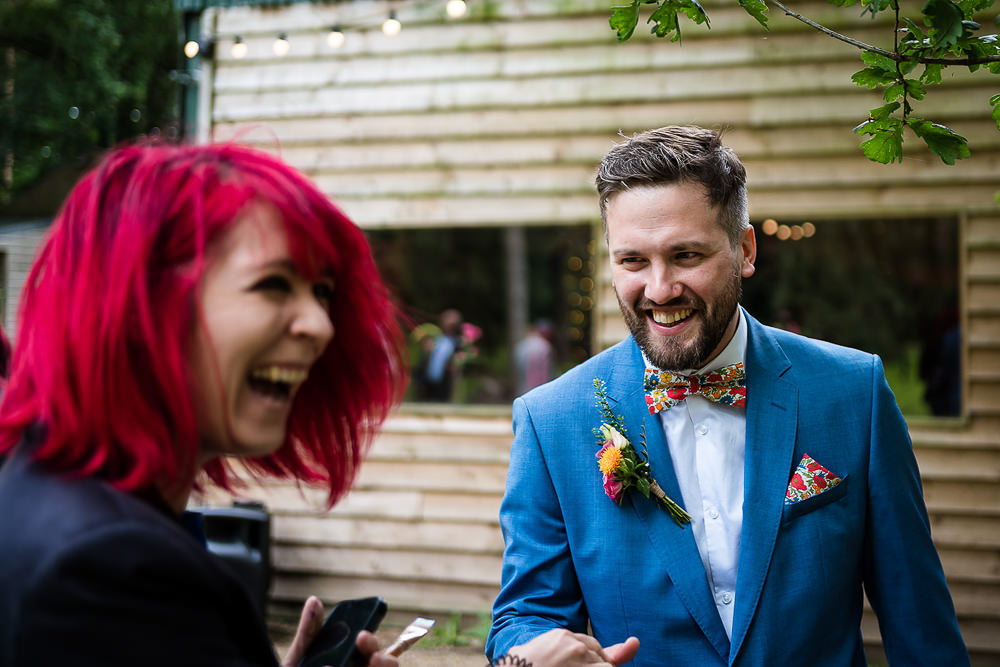 Pink Orange Disco Wedding Lisa and Neil Wedding Photography