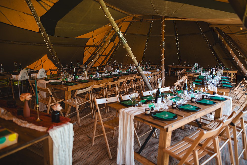 Camp Katur Wedding Alex Bates Photography Tipi Decor