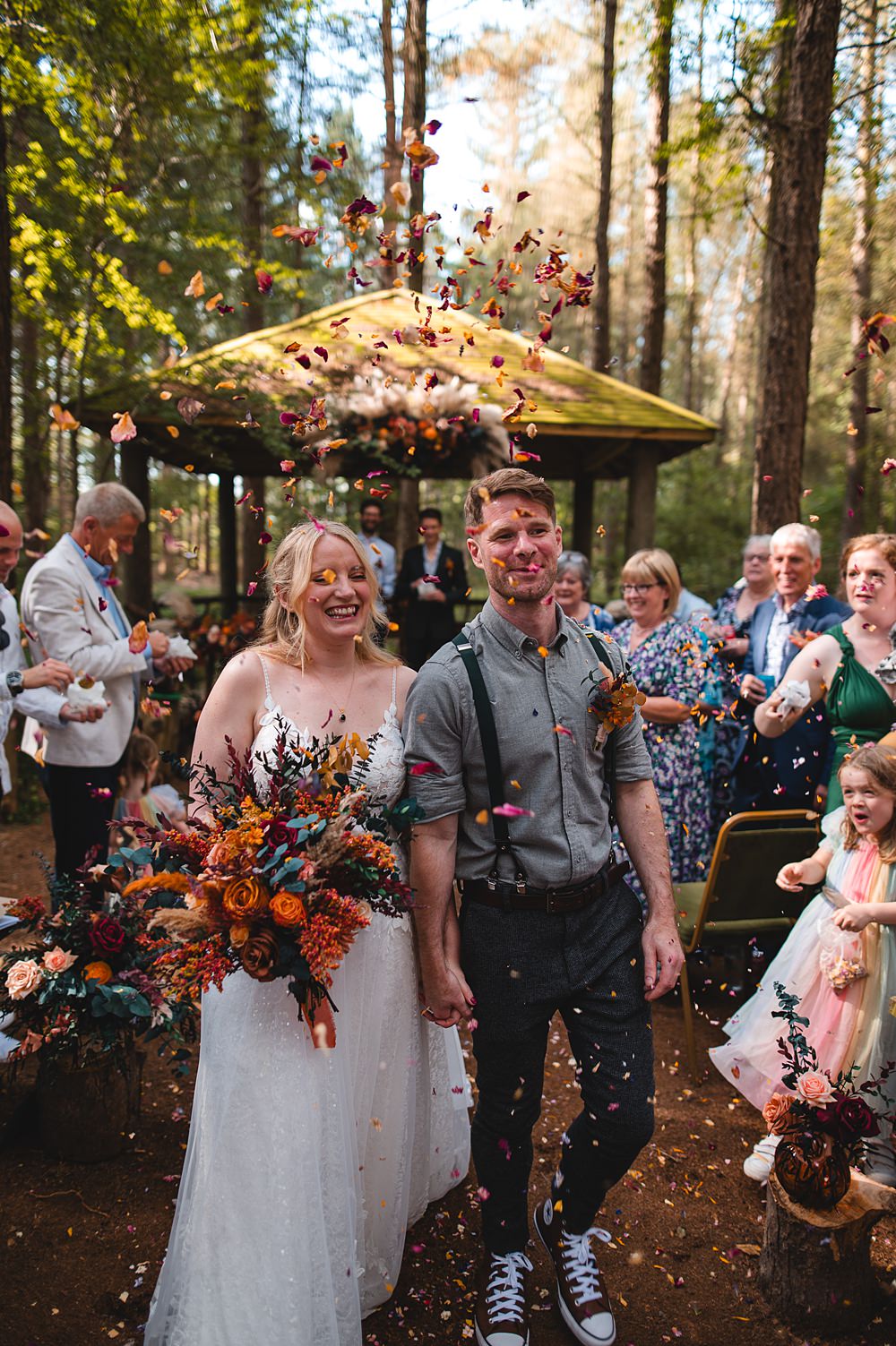 Camp Katur Wedding Alex Bates Photography Confetti Throw