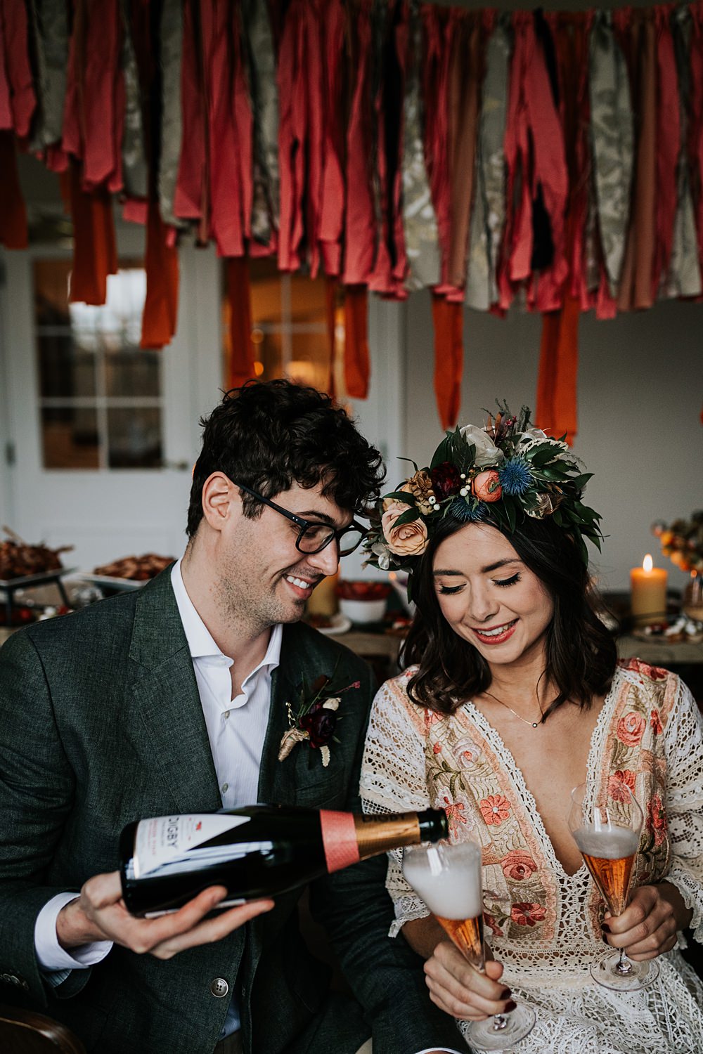 Lordington Park Wedding Ideas Lucy Davis Photography Wine Drinks Glasses Fizz