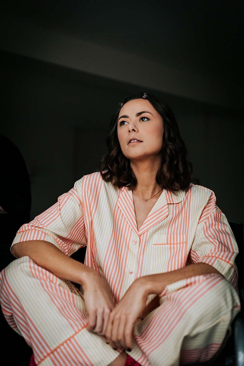 Lordington Park Wedding Ideas Lucy Davis Photography Bridal Prep PJs