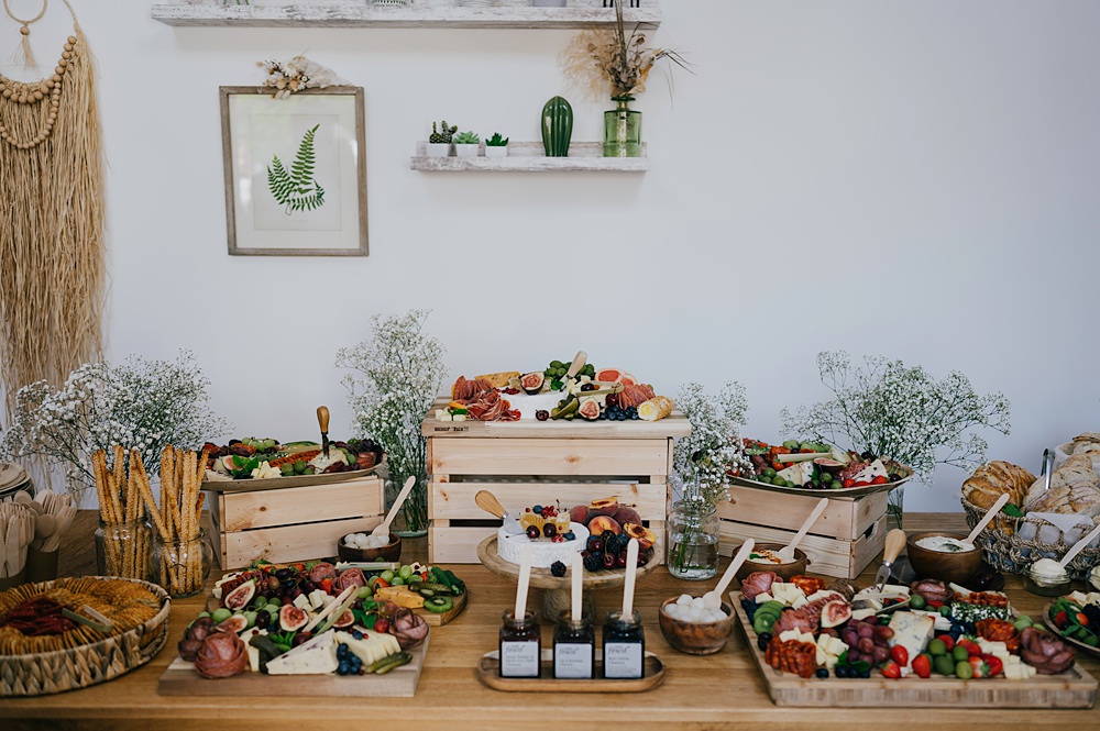Personal Back Garden Wedding Emma Mcnair Photography Grazing Table Sharing Food