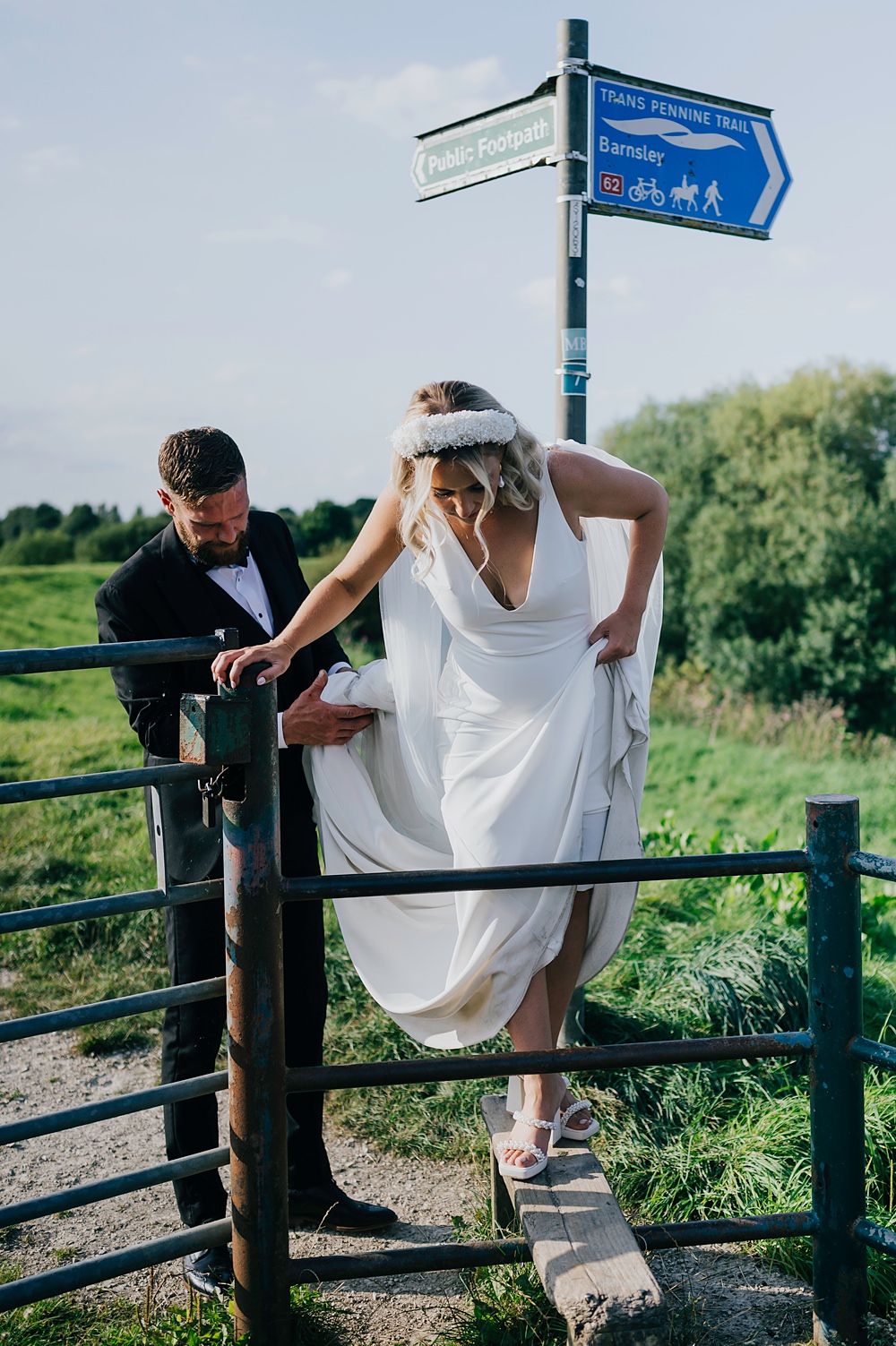 Personal Back Garden Wedding Emma Mcnair Photography