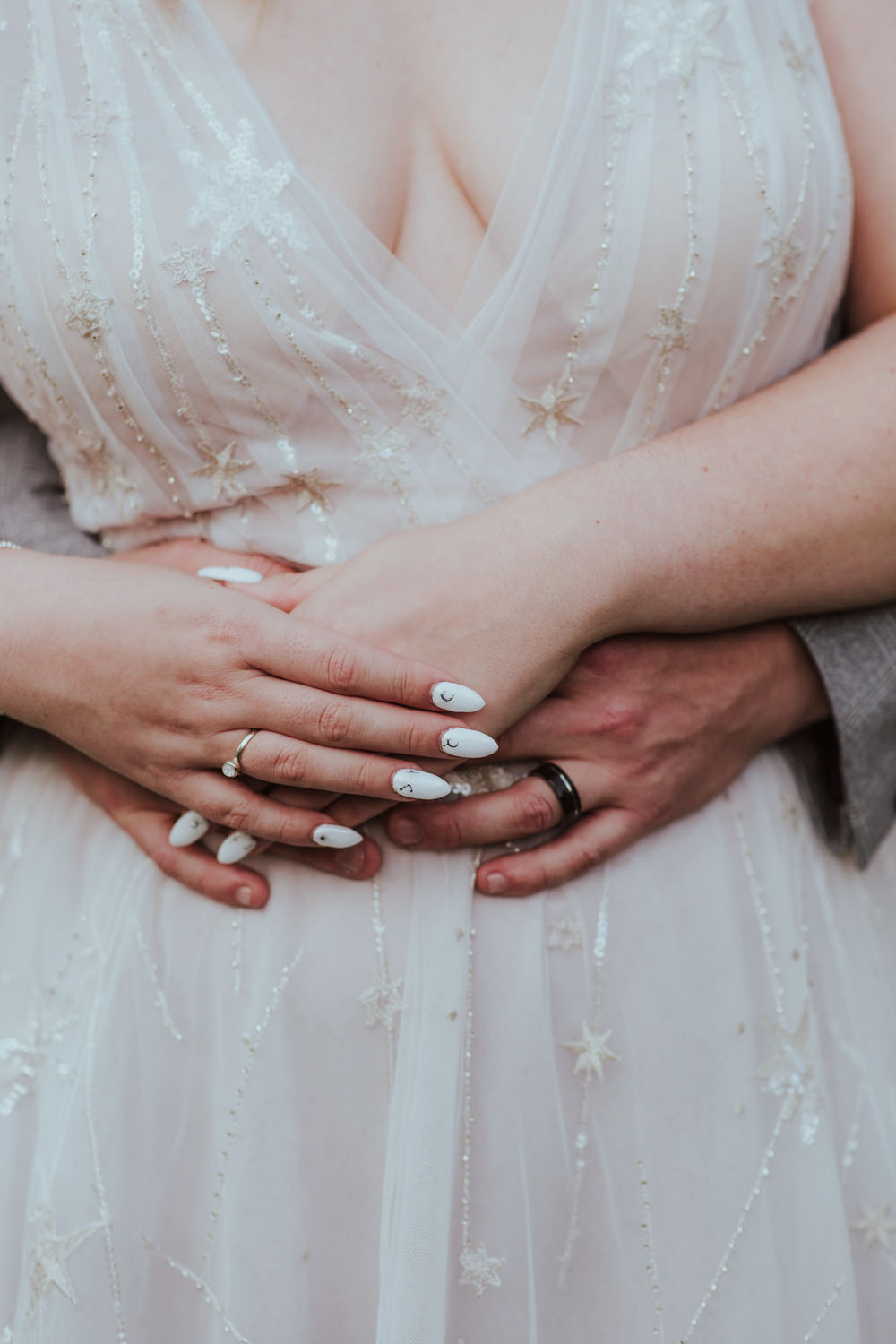 Starry Wedding Steven Haddock Photographer Bride Nails Manicure