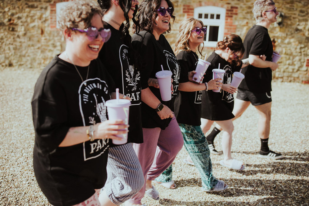 Starry Wedding Steven Haddock Photographer Bridesmaids Bridesman T Shirts Cups