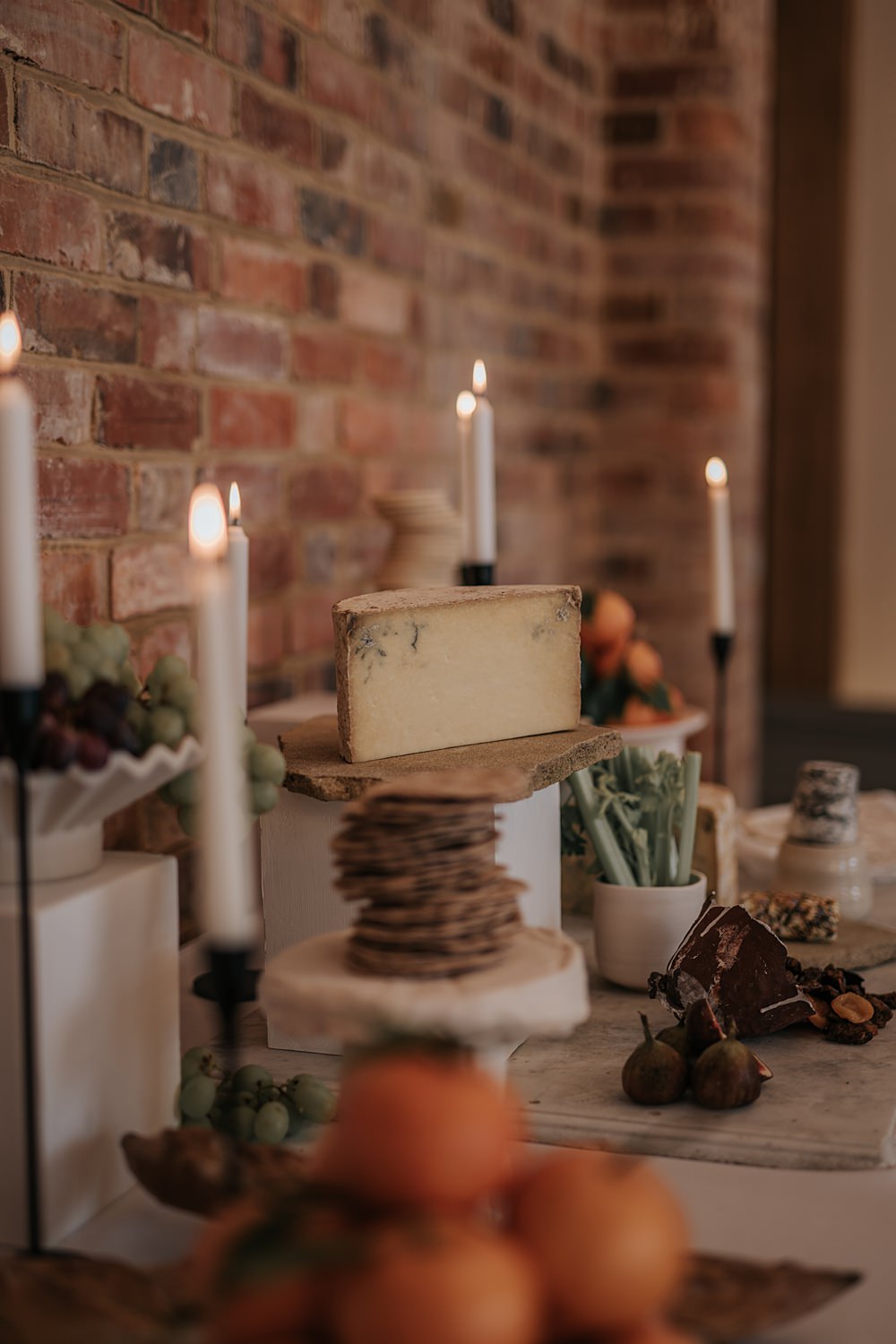 Chic Monochrome Wedding Inspiration Emma Collyer Photography Savoury Cheese Table