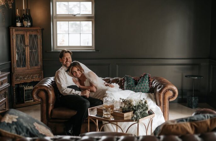 Chic Monochrome Wedding Inspiration Emma Collyer Photography