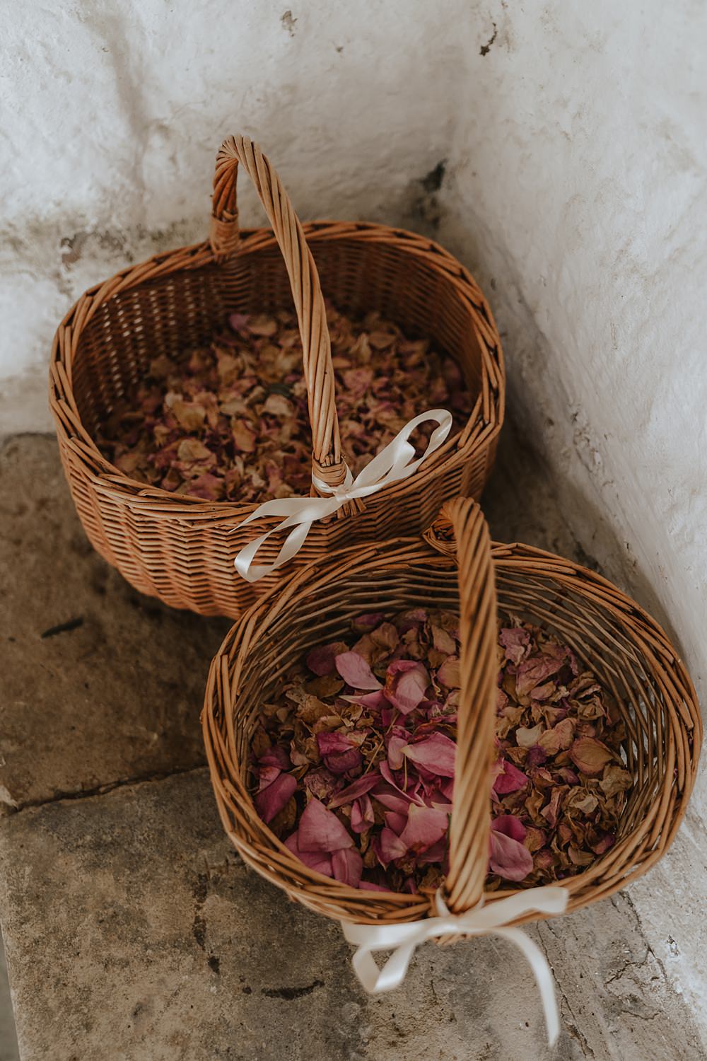 Church Tipi Wedding Charlotte Wotton Photography Confetti Basket