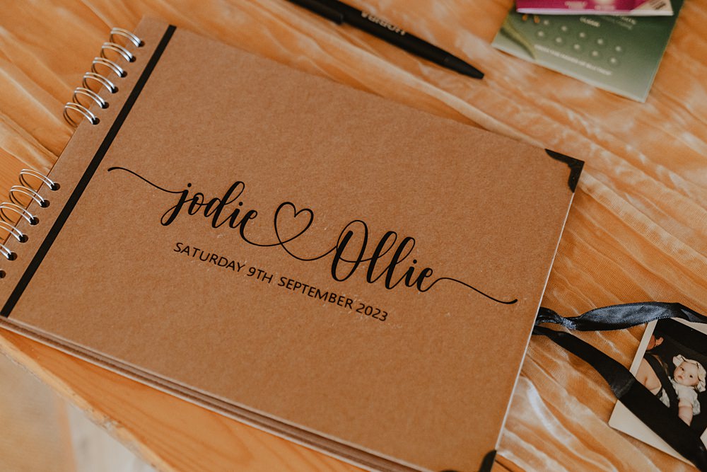 Church Tipi Wedding Charlotte Wotton Photography Guest Book