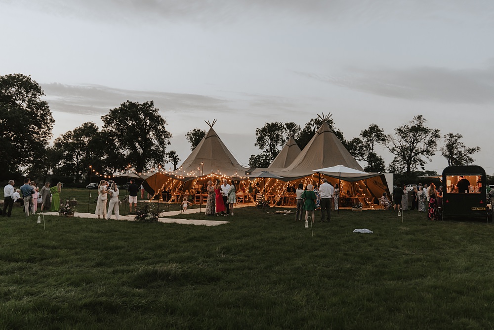 Church Tipi Wedding Charlotte Wotton Photography