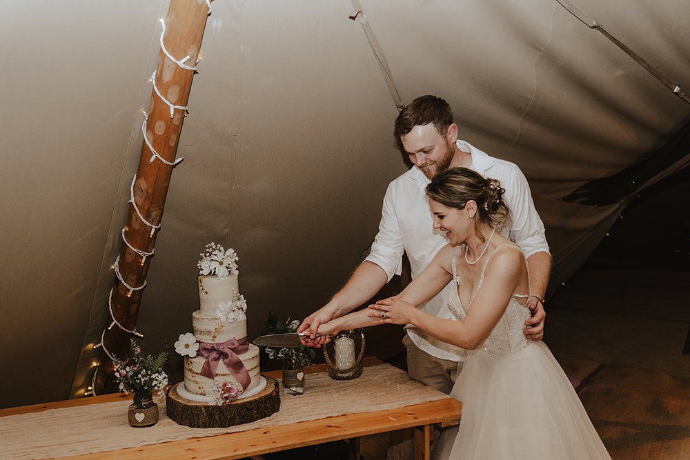 Church Tipi Wedding Charlotte Wotton Photography