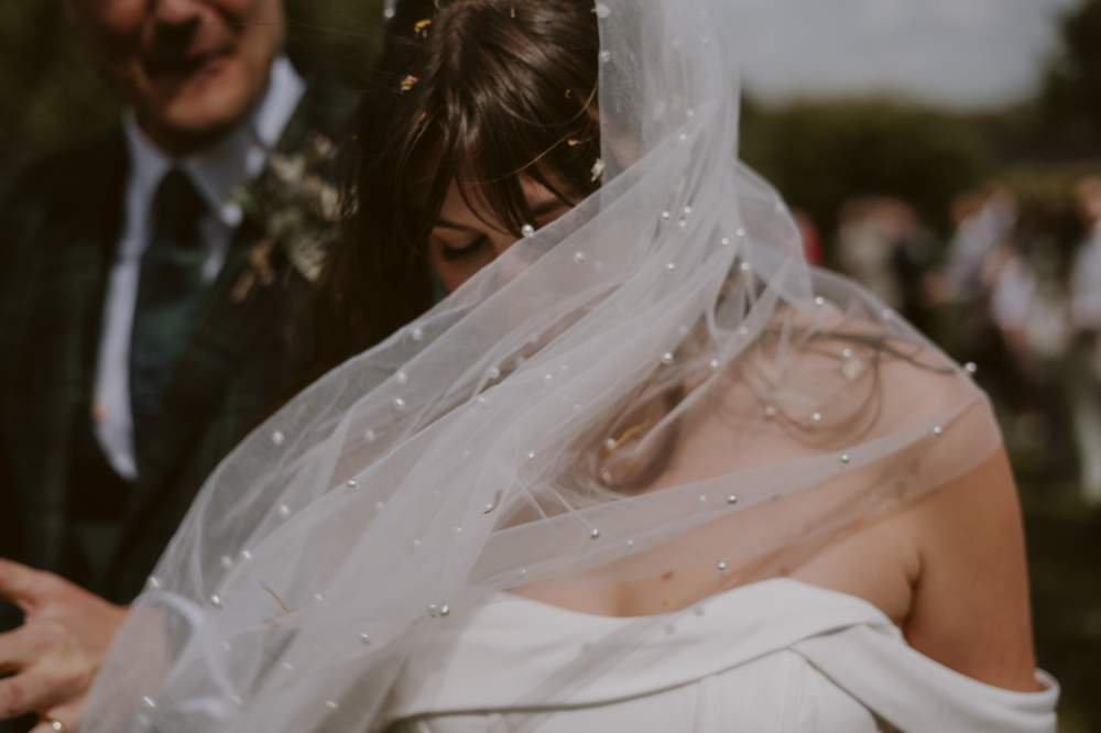 Highden Estate Wedding Sasha Weddings Pearl Veil