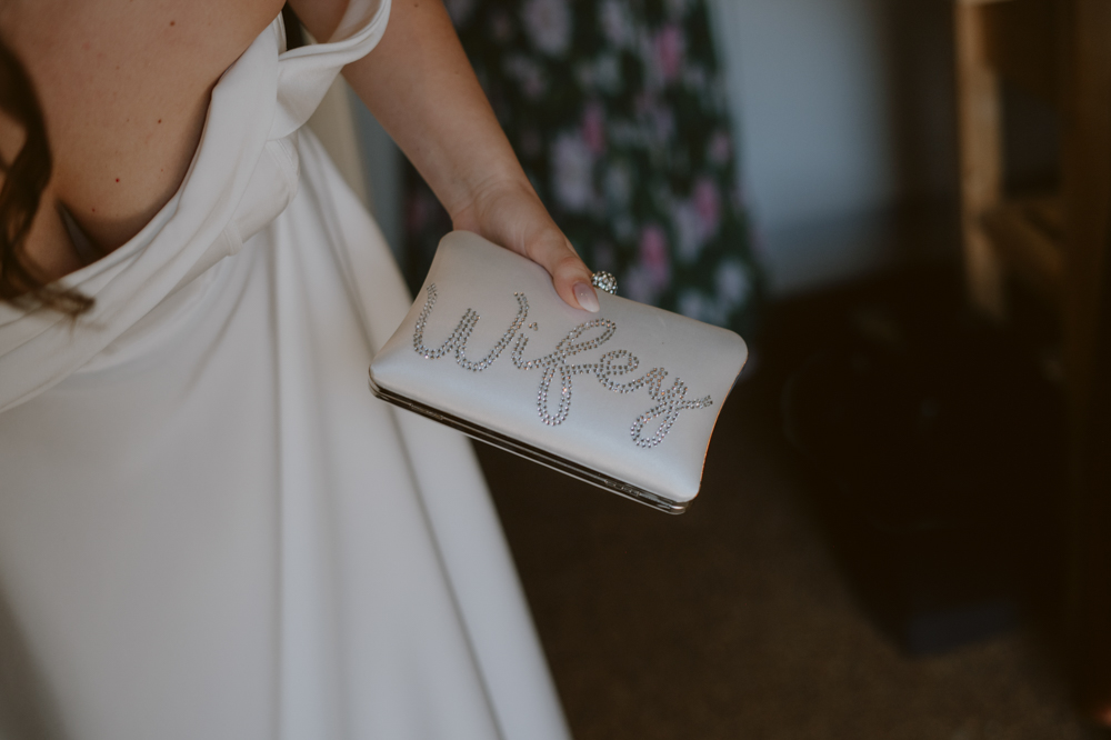 Highden Estate Wedding Sasha Weddings Bride Wifey Bag