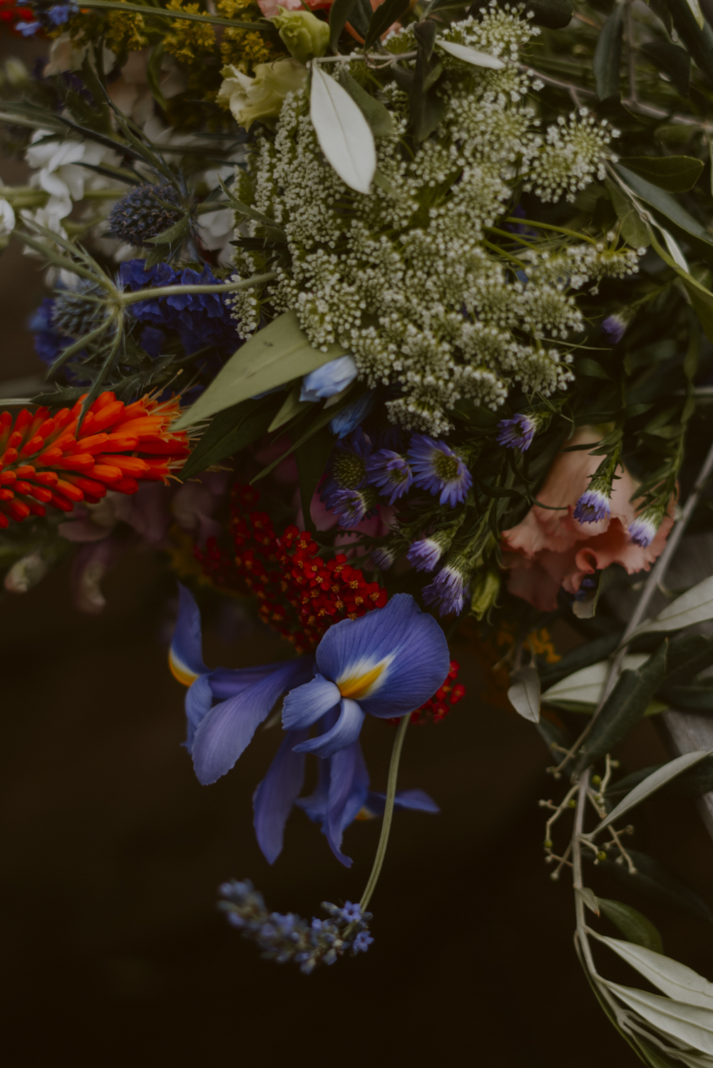 Highden Estate Wedding Sasha Weddings Colourful Flowers Bouquet