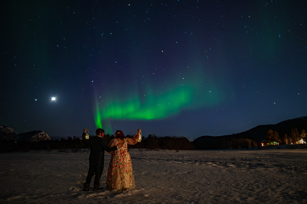 Northern Lights Elopement TS Foto Design