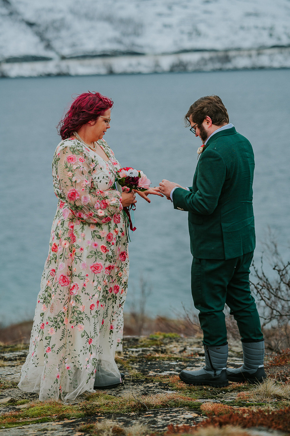 Northern Lights Elopement TS Foto Design