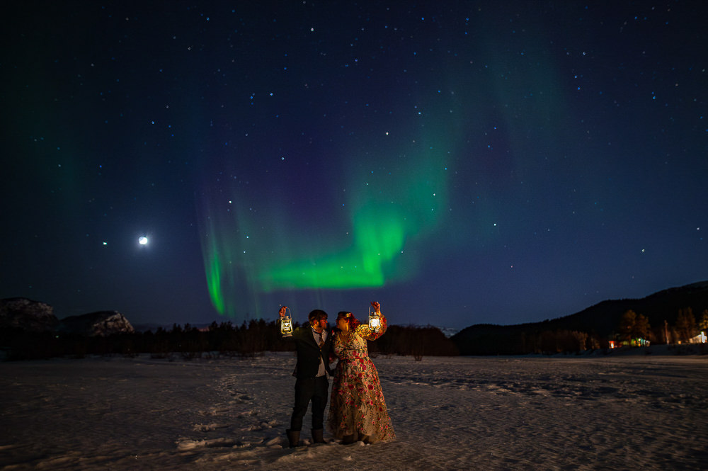 Northern Lights Elopement TS Foto Design