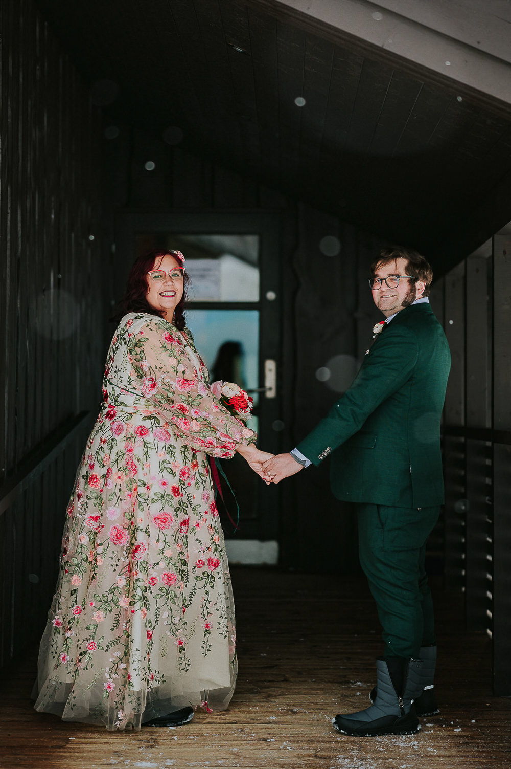 Northern Lights Elopement TS Foto Design