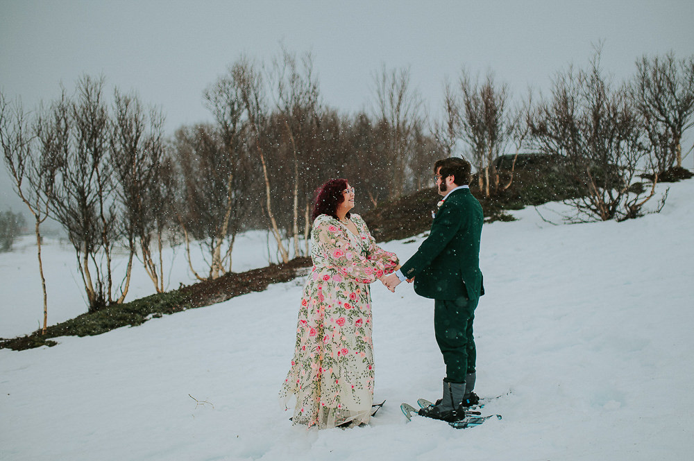 Northern Lights Elopement TS Foto Design
