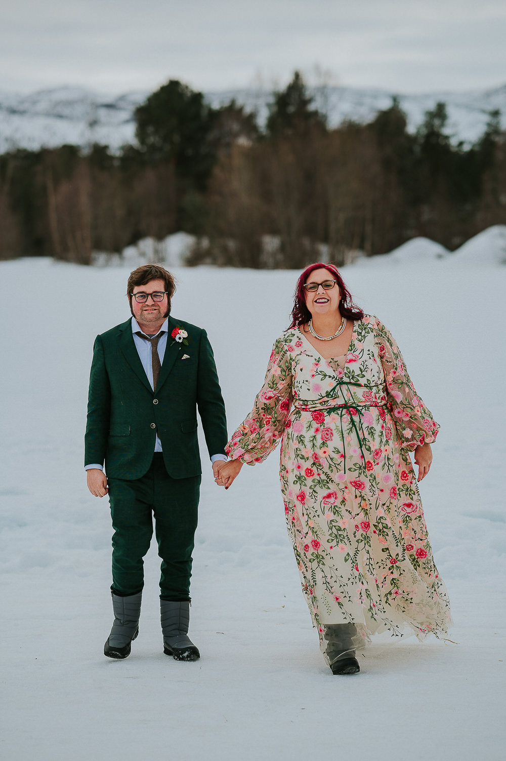 Northern Lights Elopement TS Foto Design