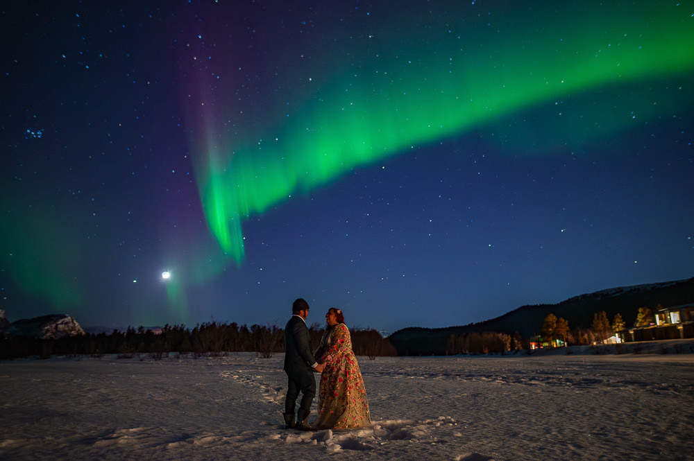 Northern Lights Elopement TS Foto Design