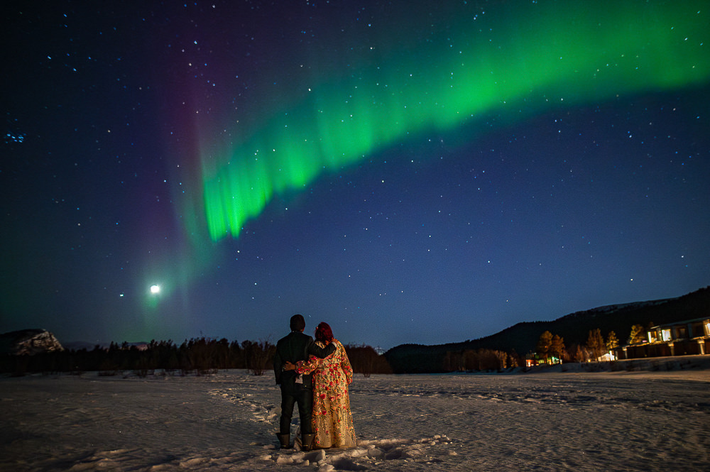 Northern Lights Elopement TS Foto Design