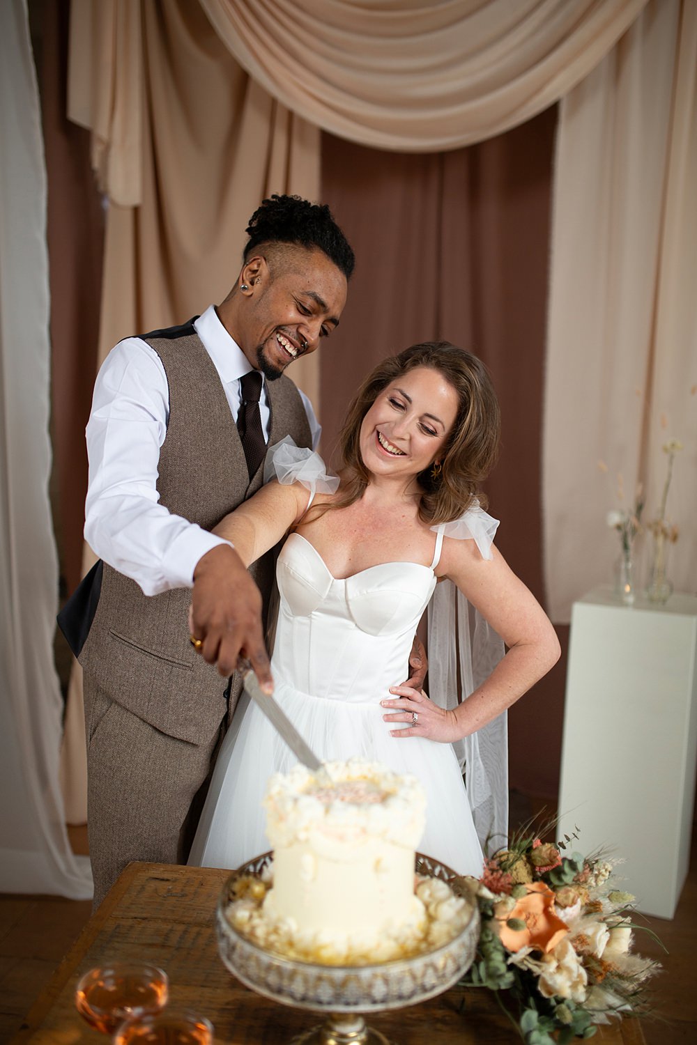Roller Disco Wedding Ideas Heather Winstanley Photography