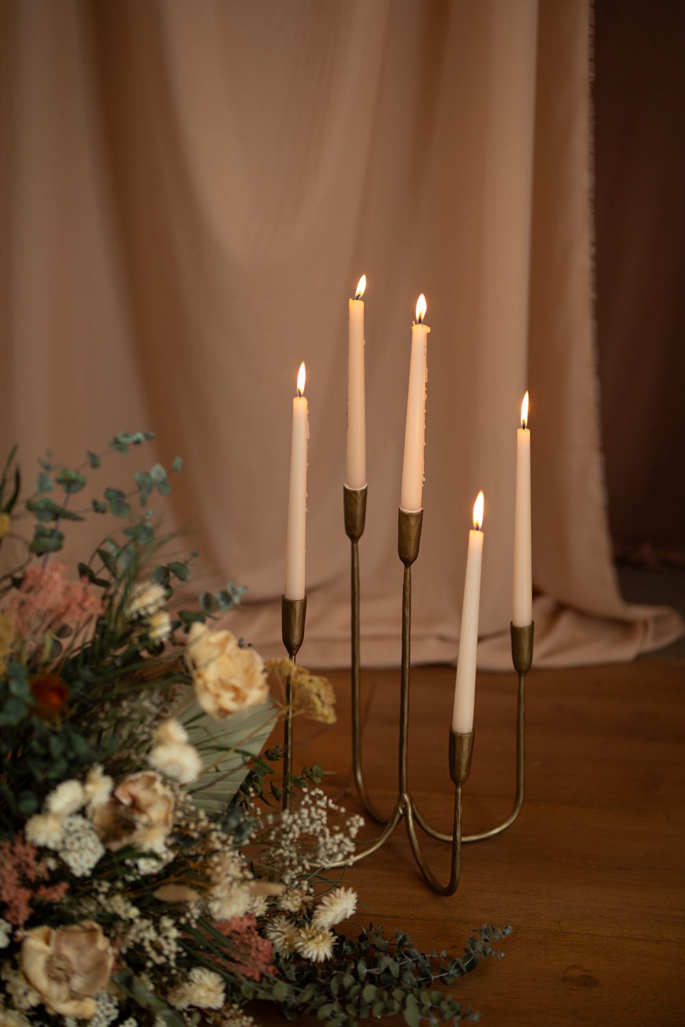 Roller Disco Wedding Ideas Heather Winstanley Photography Candlestick