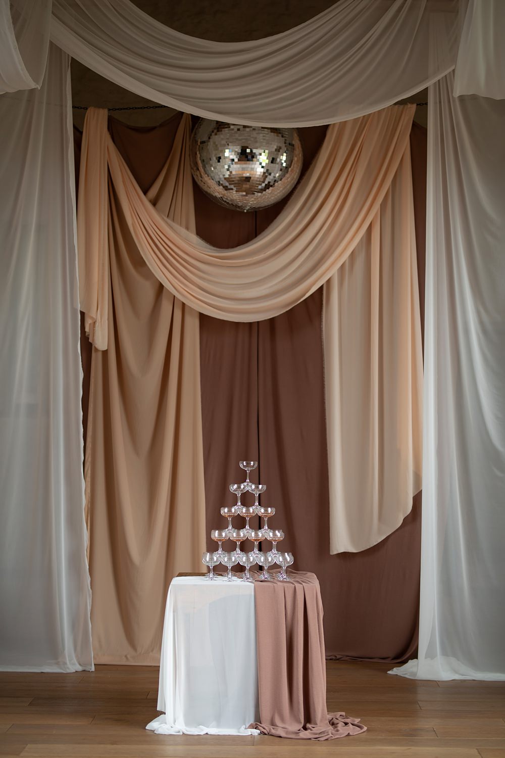 Roller Disco Wedding Ideas Heather Winstanley Photography Drinks Tower