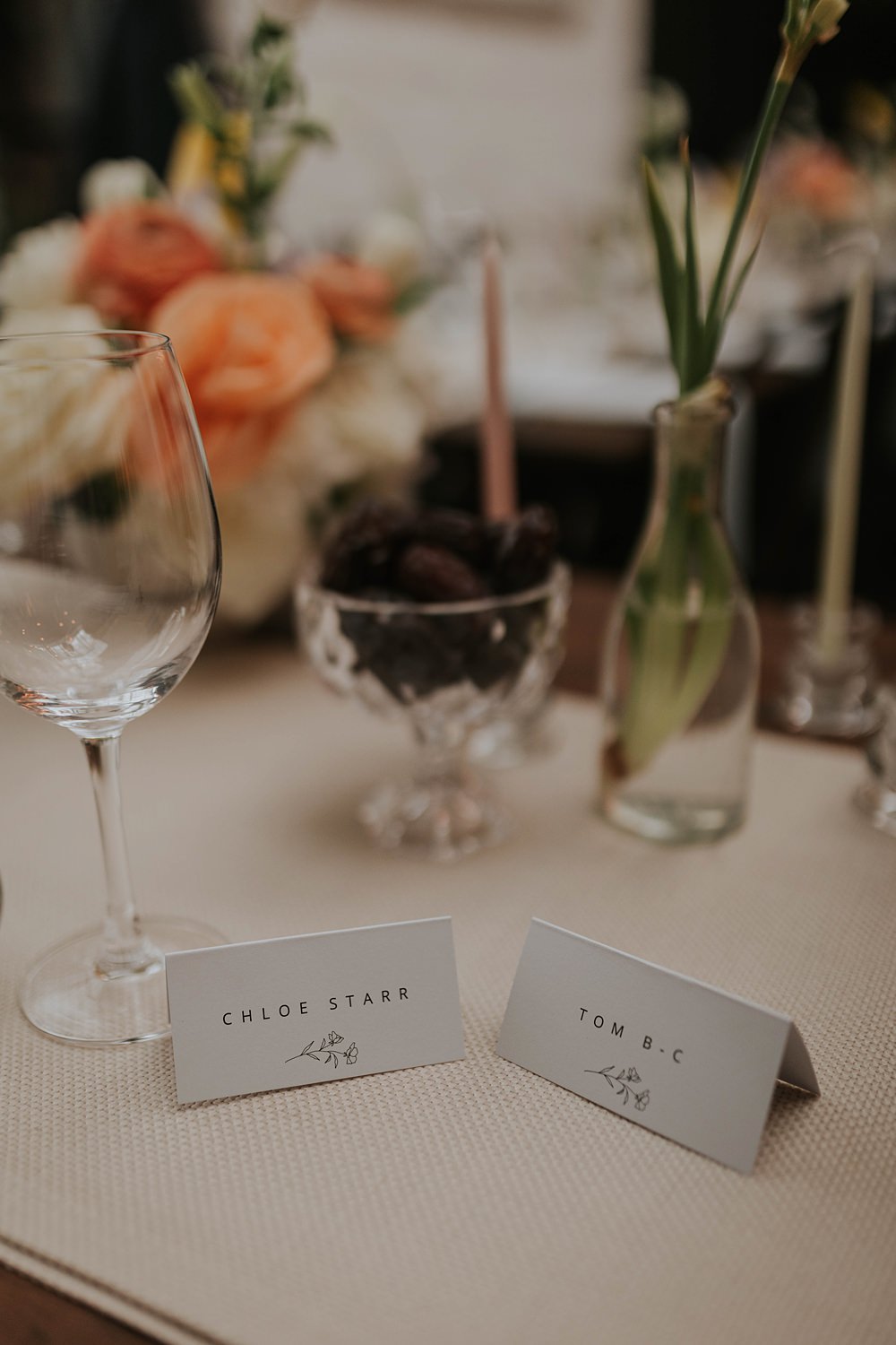 The Hackney Co Wedding Grace Pham Photography Place Name Cards