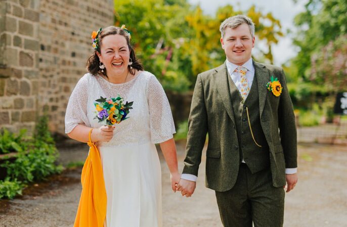 Colourful DIY Tipi Garden Wedding Lily North Photography