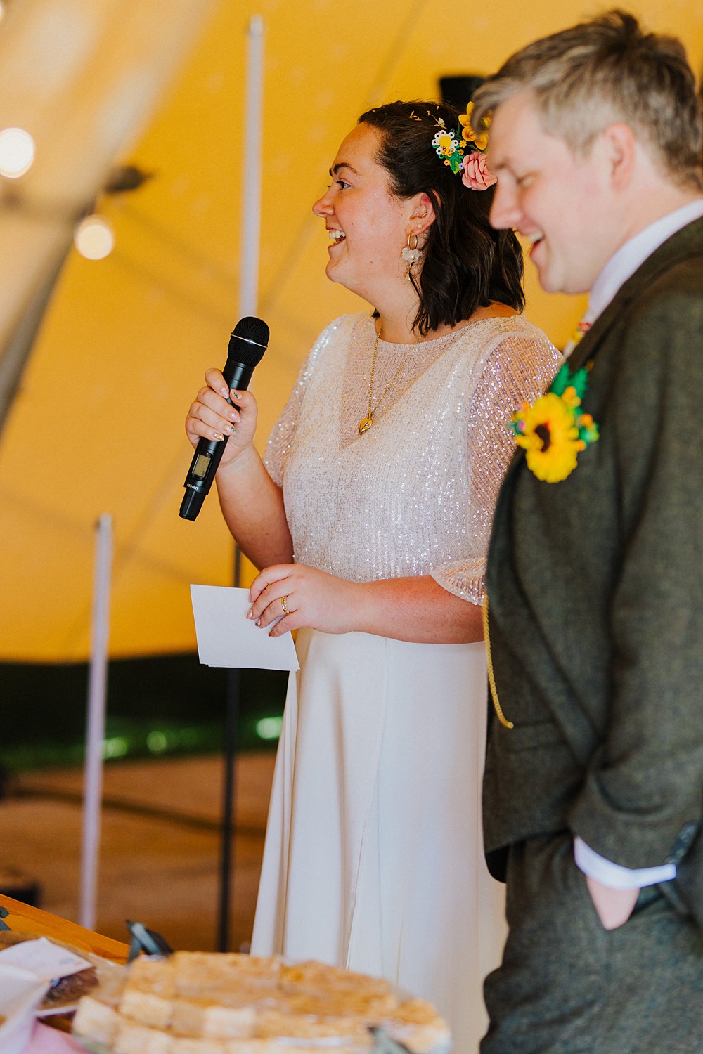 Colourful DIY Tipi Garden Wedding Lily North Photography