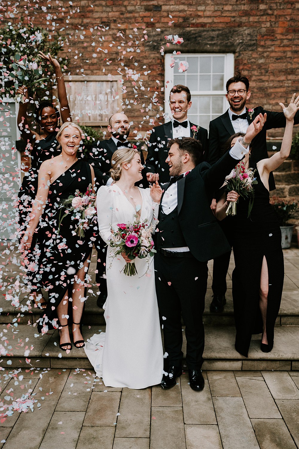 Industrial Spring Wedding Mirl & Co Confetti Throw
