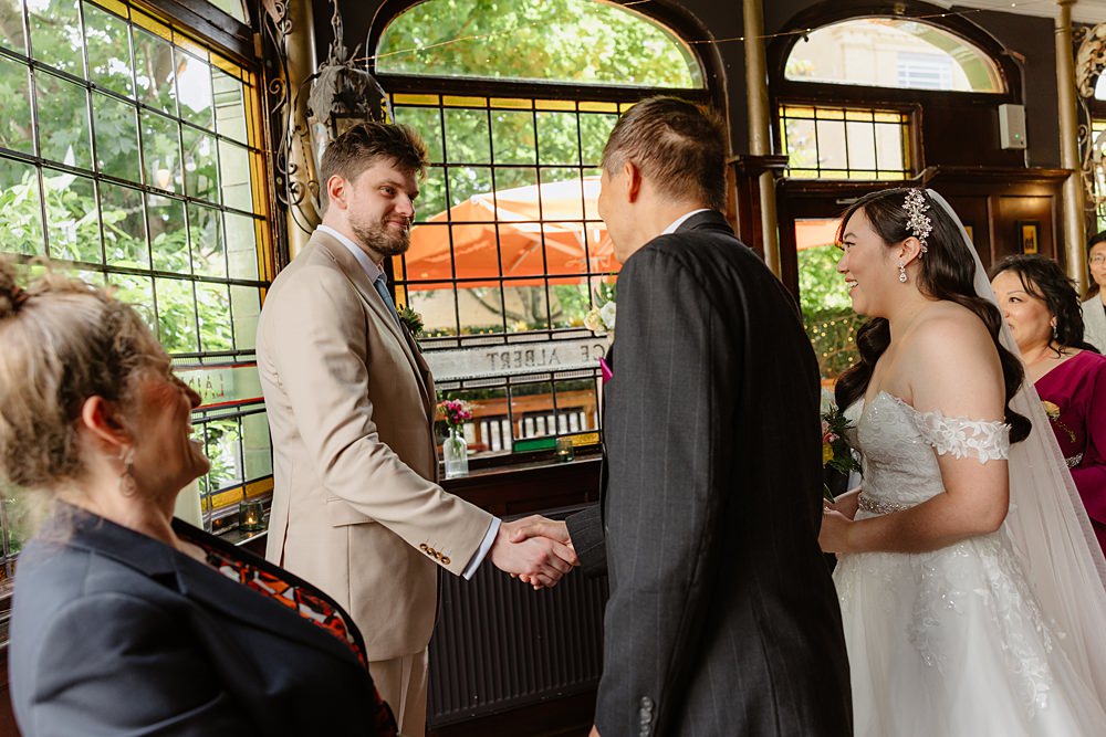 Prince Albert Camden Wedding Heather Sham Photography