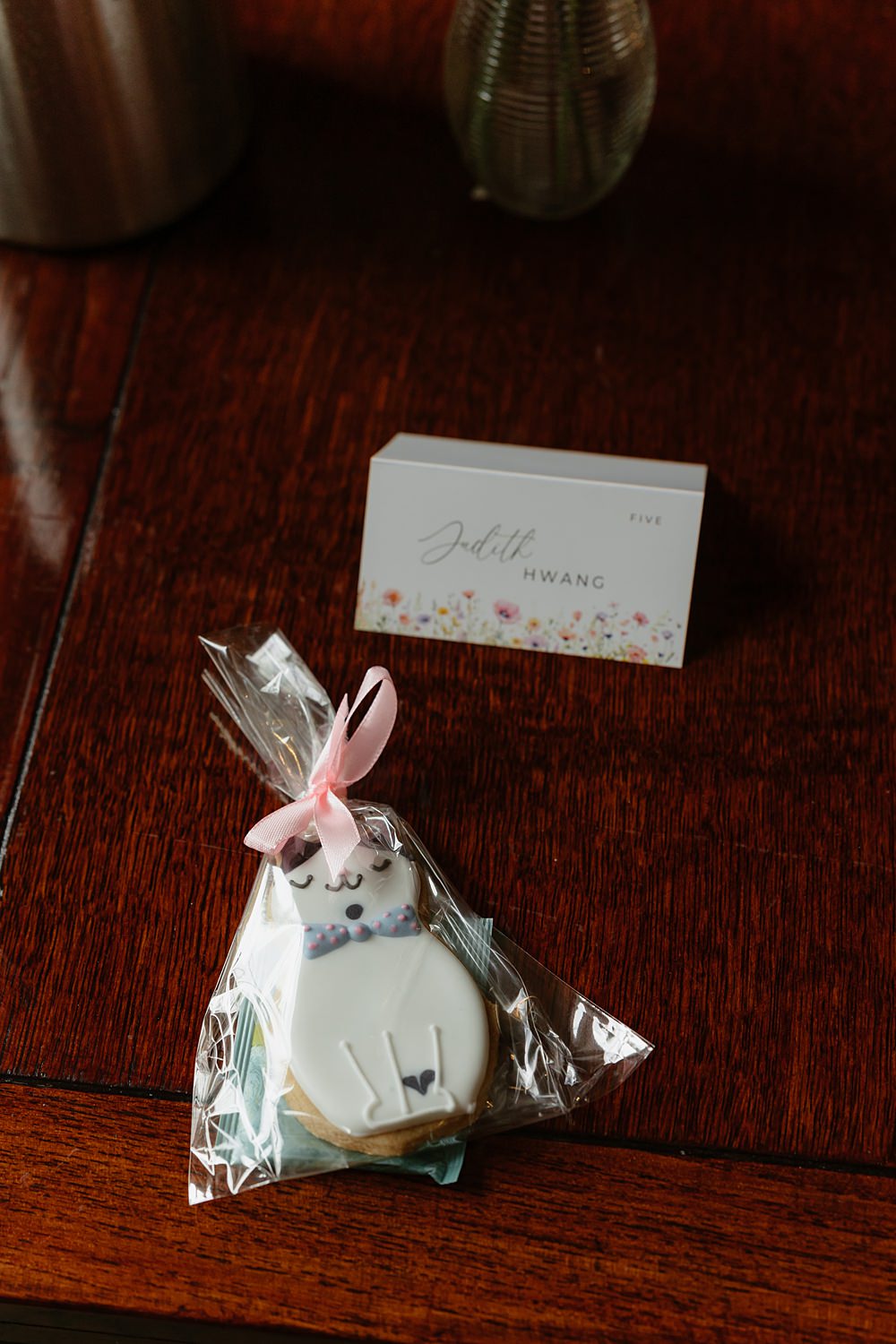 Prince Albert Camden Wedding Heather Sham Photography Biscuit Favour