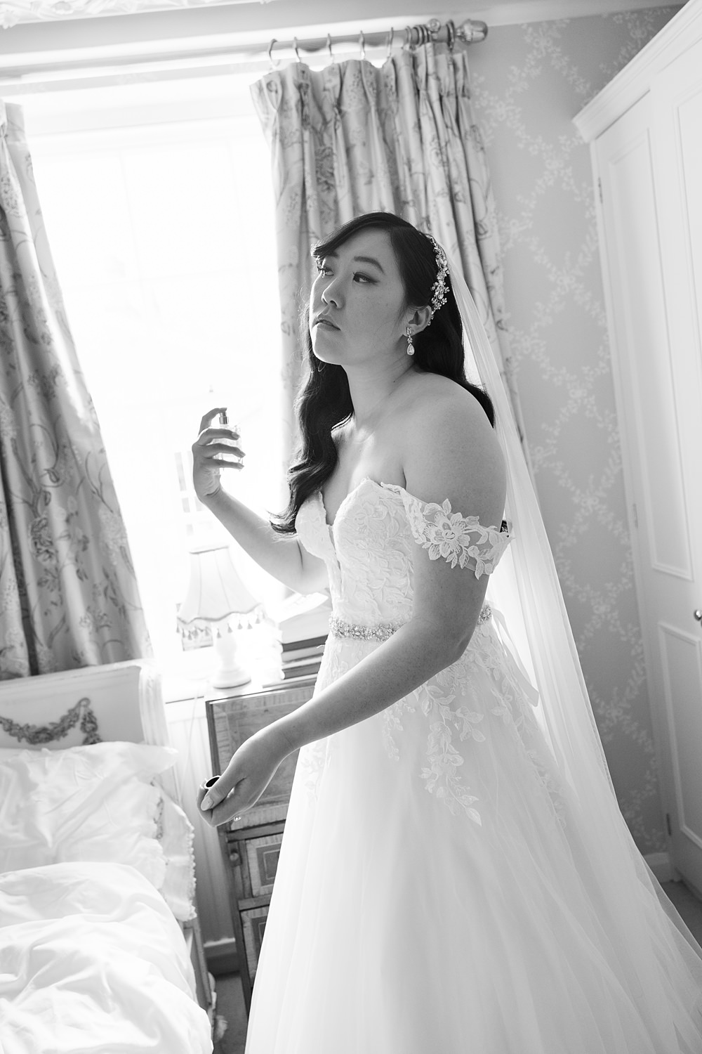 Prince Albert Camden Wedding Heather Sham Photography Bride Perfume