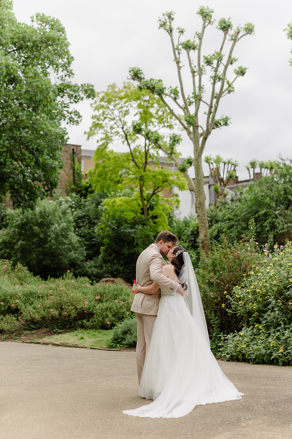 Prince Albert Camden Wedding Heather Sham Photography First Look