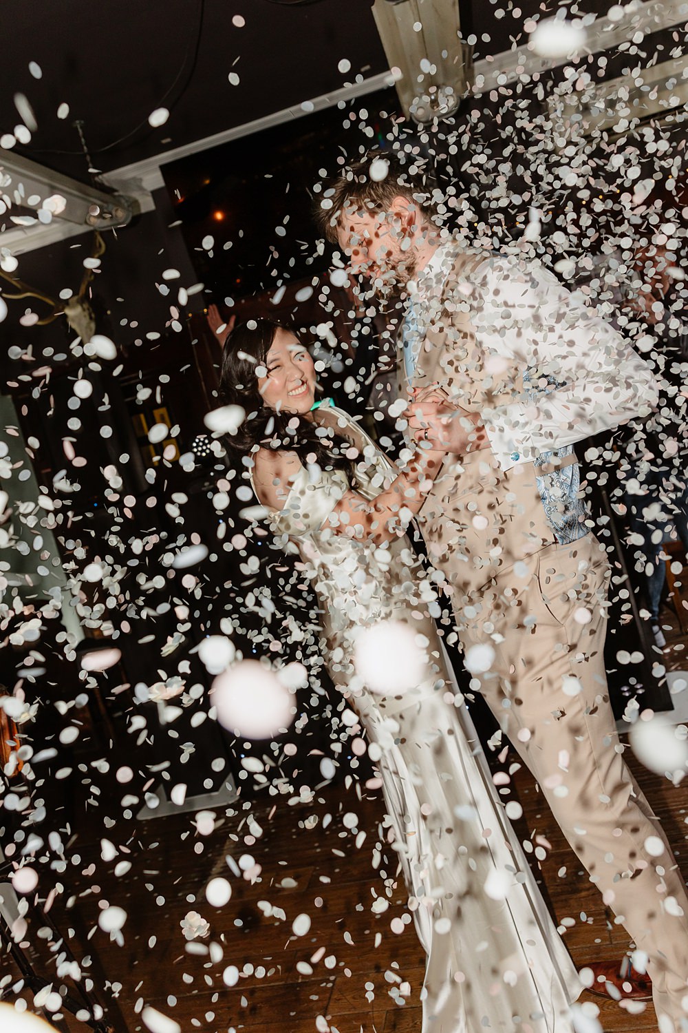 Prince Albert Camden Wedding Heather Sham Photography Confetti Cannon Dancefloor