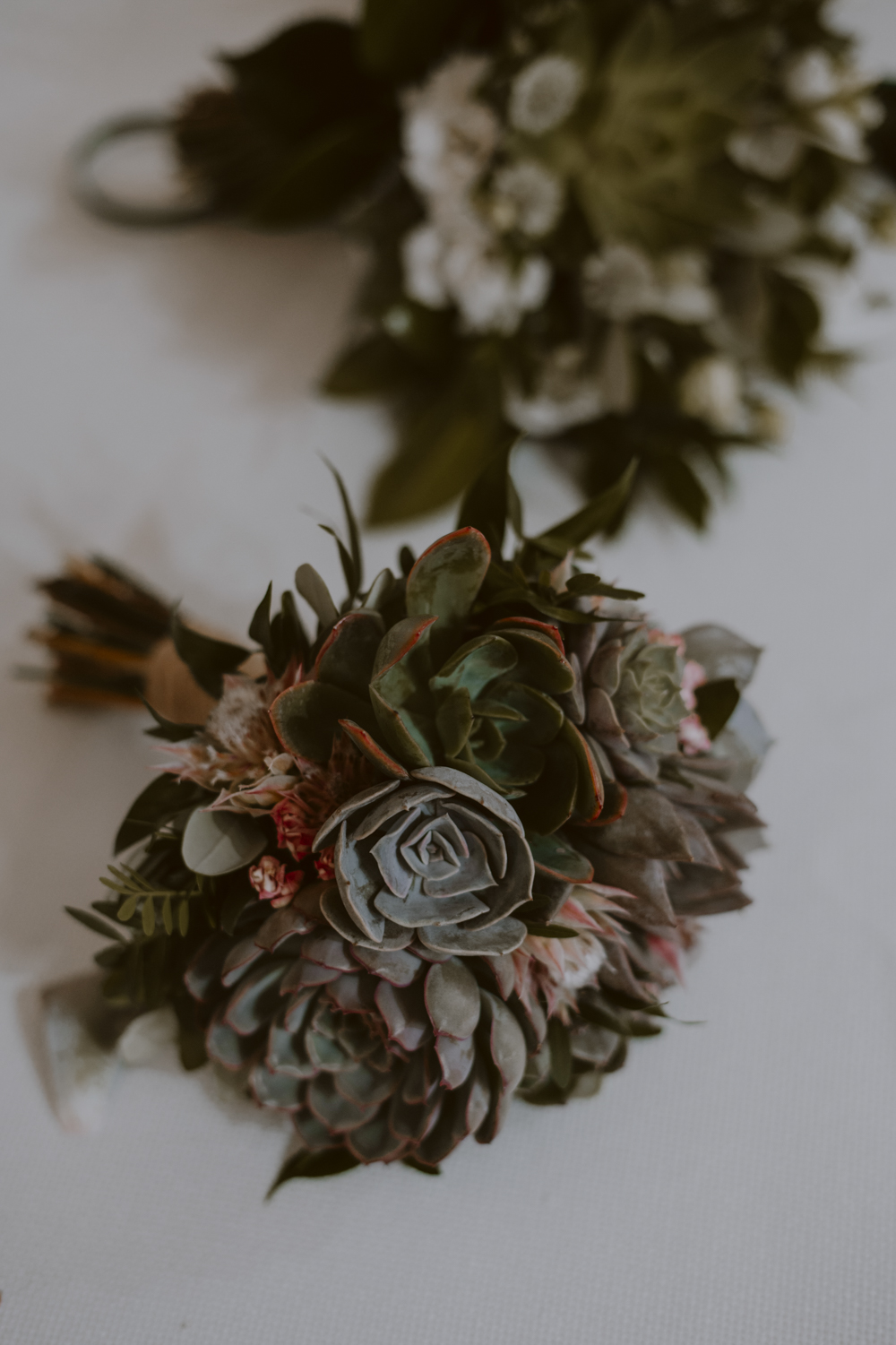 Slindon House Wedding Sasha Weddings Succulent Greenery Bouquet Flowers