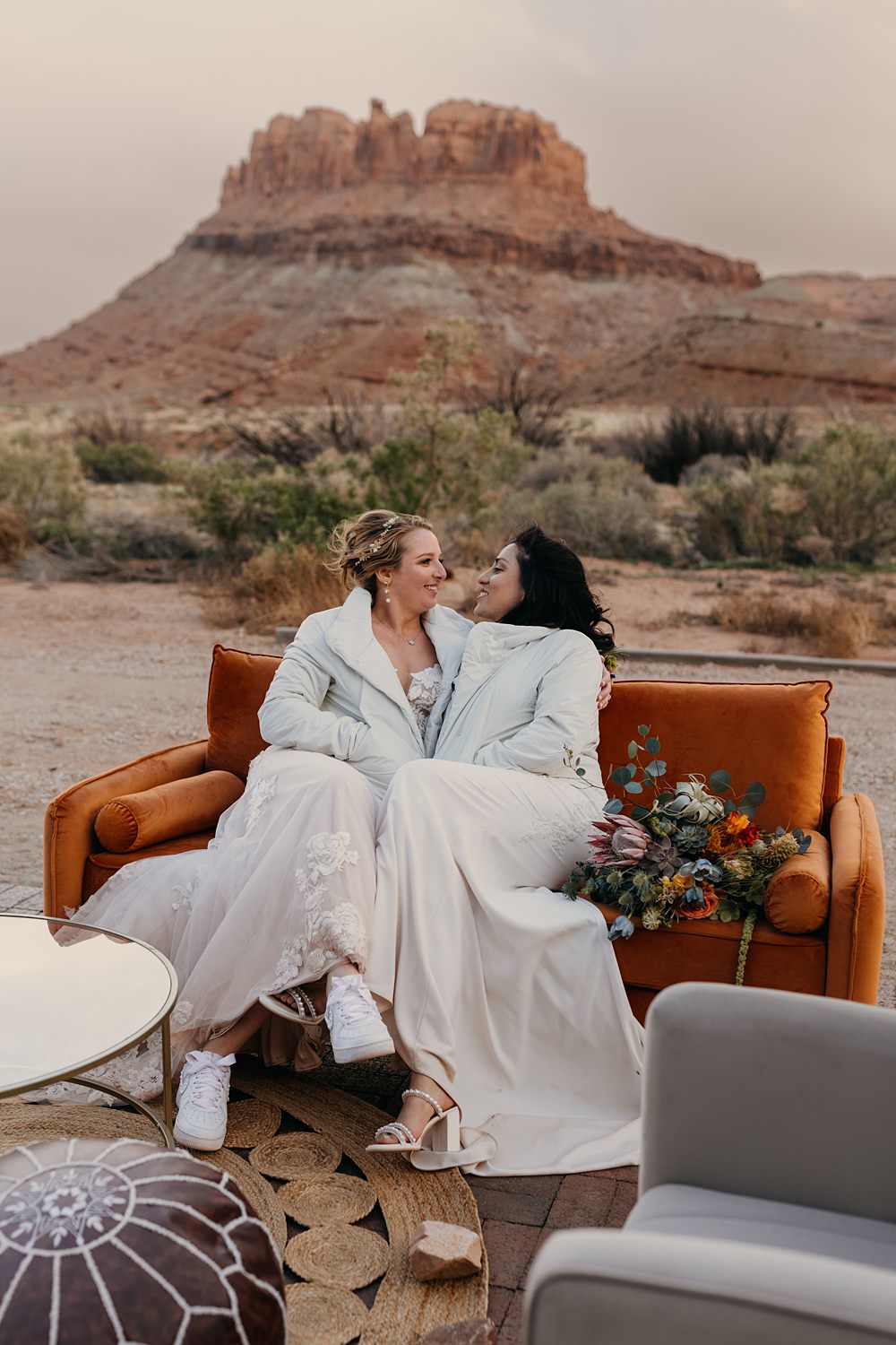 The Red Earth Venue Wedding Adventure and Vow Sofa Seating Area