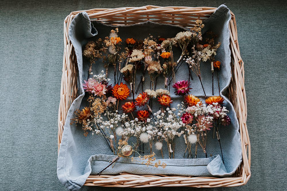 Chidham Barn Wedding Lucy Davis Photography Dried Flower Buttonholes